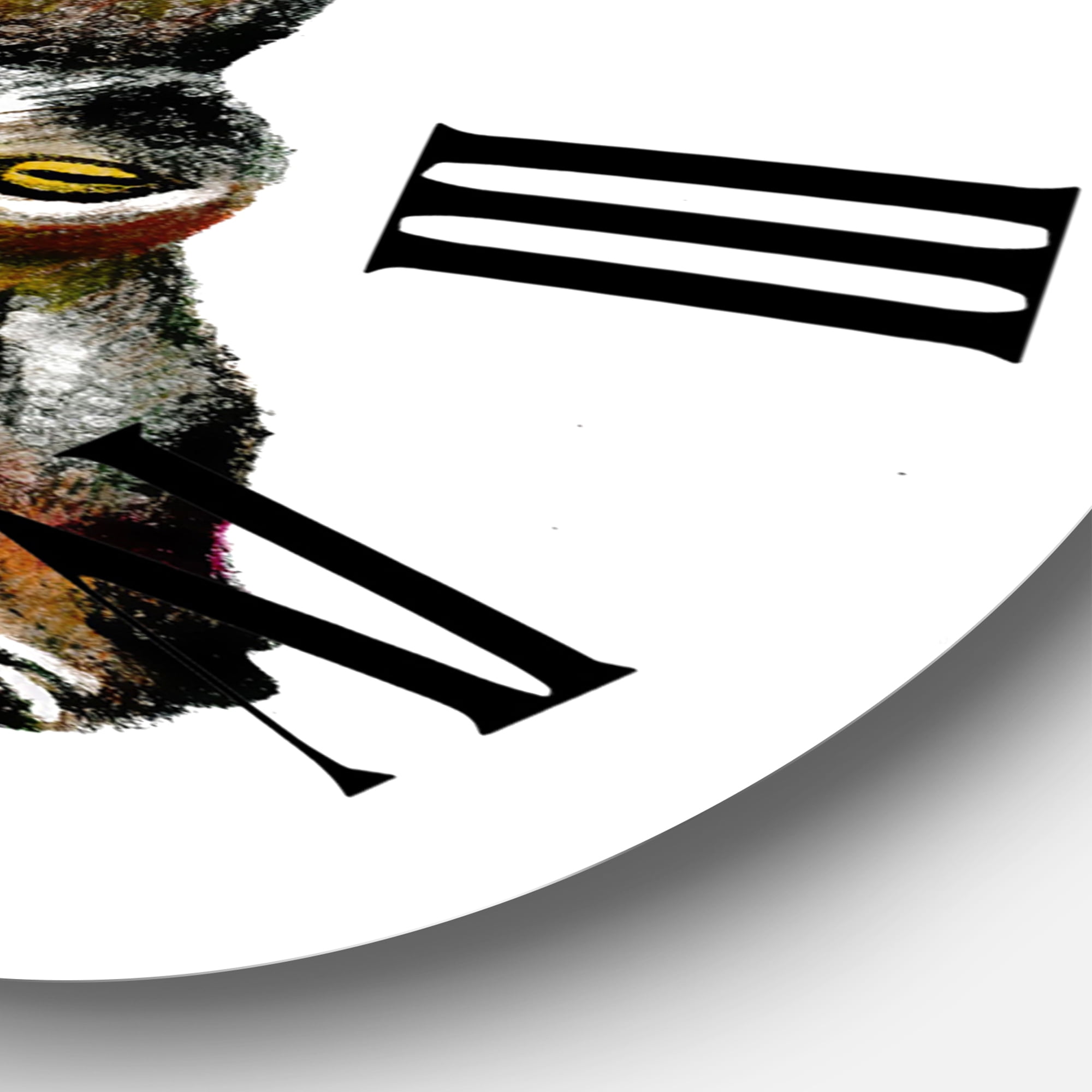 Designart 1 in Farmhouse Wall Clock