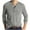 Mens Clothing Gray, variant on Mens Long Sleeve Shirts, Henley Shirts for Men Fall Casual Loose Fit Solid Color Button Up T-Shirts with Pockets
