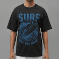 thumbnail image 6 of Men's 100% Cotton Short Sleeve Crewneck Graphic T-Shirt, Soft Breathable Moisture Wicking Casual Basic S-3XL, 6 of 7