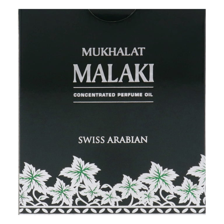 Swiss Arabian Mukhalat Malaki Perfume Oil, 1 oz, Amber Woody