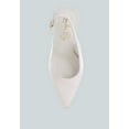 thumbnail image 4 of Sarka Pointy Toe Slingback Pumps, 4 of 10