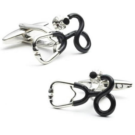 Cufflinks UK-STH-SL Medical Stethoscope Cufflinks
