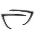thumbnail image 1 of Front Foglight Eyebrow, High Performance High-end Fog Lamp Eyebrow, Rugged Increase Aerodynamics Fit For  Model 3 Black,Gloss Black,Carbon Fiber Style, 1 of 8
