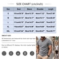 thumbnail image 4 of Men's V Neck T-Shirt Short Sleeve Slim Casual Top With Chest Pocket Summer Lightweight Tee Green XL, 4 of 5