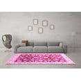 thumbnail image 3 of Ahgly Company Indoor Rectangle Oriental Pink Traditional Area Rugs, 4' x 6', 3 of 4