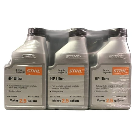 STIHL 0781 313 8010 6.4 Ounce High Performance Ultra 2 Cycle Engine Oil, 6