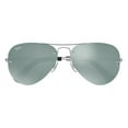thumbnail image 5 of RB3449 59MM Mirrored Semi-Rimless Aviator Sunglasses, 5 of 5
