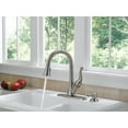 thumbnail image 3 of Talbott Single Handle Pull-Down Kitchen Faucet with Soap Dispenser in Stainless 16968-SSSD-DST, 3 of 8