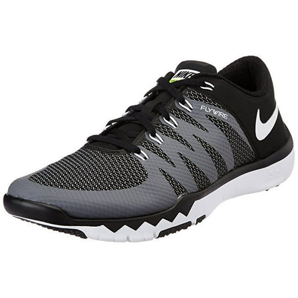 nike free trainer 5.0 black and grey