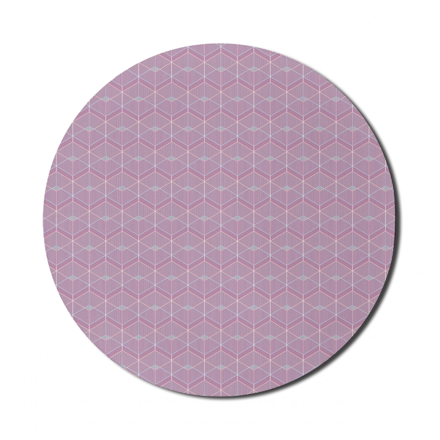 Geometric Mouse Pad for Computers, Repeating Diagonal Lines with ...