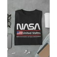 thumbnail image 3 of NASA Nasa United States Men T-Shirt, Male Medium, 3 of 4