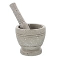 thumbnail image 1 of Miangastore 1 Set Mortar And Pestle Grinding Bowl Hand Grinder Tool Garlic Masher Grinder Tool, 1 of 8