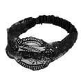 thumbnail image 5 of Unique Bargains 1 Pc Headband Rose Lace Hairband for Women Black, 5 of 5