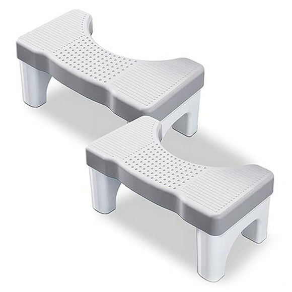 Squatting Toilet Poop Stool, Adult Portable Plastic Poop Stool, Adult Toilet Poop Stool, Children's Poop Stool, 2 PCS
