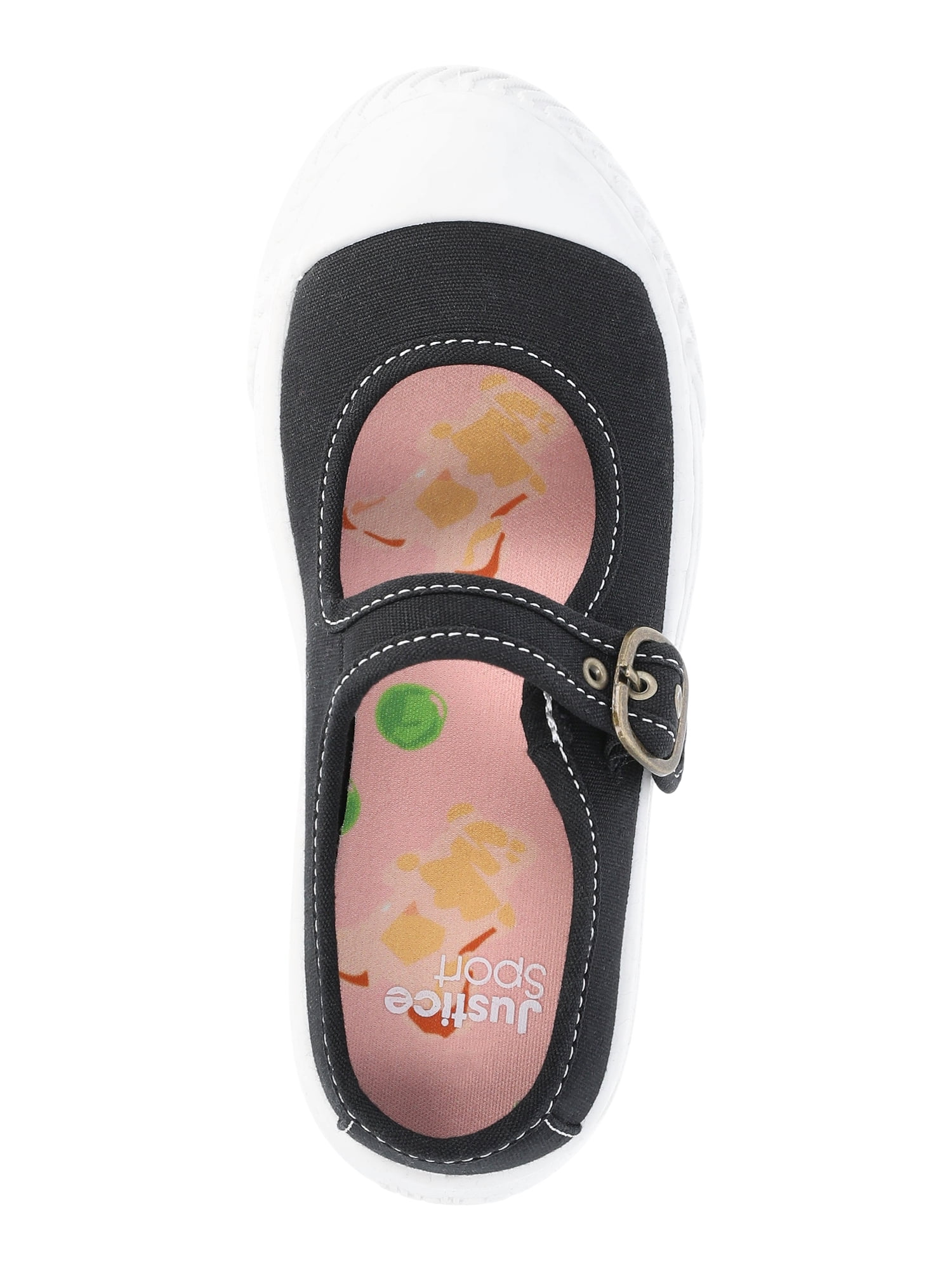 Justice Little Girl & Big Girls Mary Jane Casual Sneakers