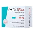 thumbnail image 2 of Predial Metformina 850 mg 60 tabletas, 2 of 2