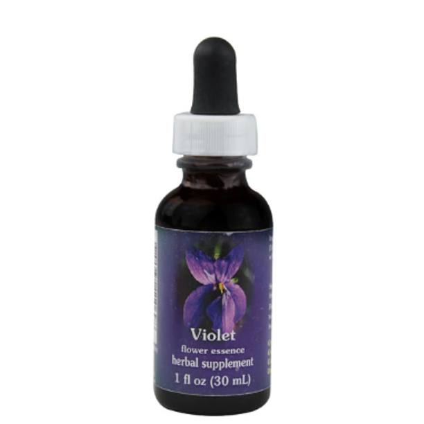 Flower Essence Violet Liquid Herbal Supplement 1oz