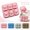 A Blue, variant on Lion Shaped Pink Silicone Ice Tray, Silicone Ice Cube Tray, Grade Silicone, Silicone Ice Trays for Freezer, Silicone Tray Mold, 6X5X1 Inch 6-Cute 3D Lion Cavity Silicone Freezer