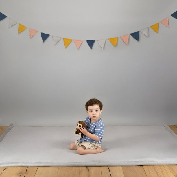 Dundy Tapete para Bebé Niños de Memory Foam, Suave Espuma Tapete de Gateo para Juego, Acolchado Antideslizante, 150 x 200 cm. (Azul Navy)