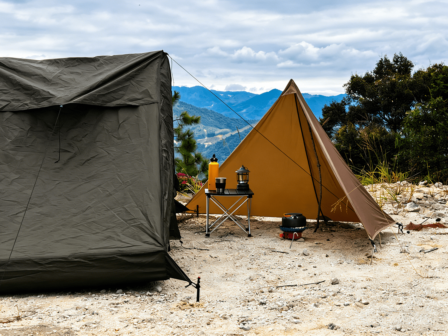 Lightweight Portable Camping Stove Windscreen 20D Nylon Flame-retardant Windshield Large Outdoor Wind Guard For  Cooking Backpacking Hiking Picnic BBQ