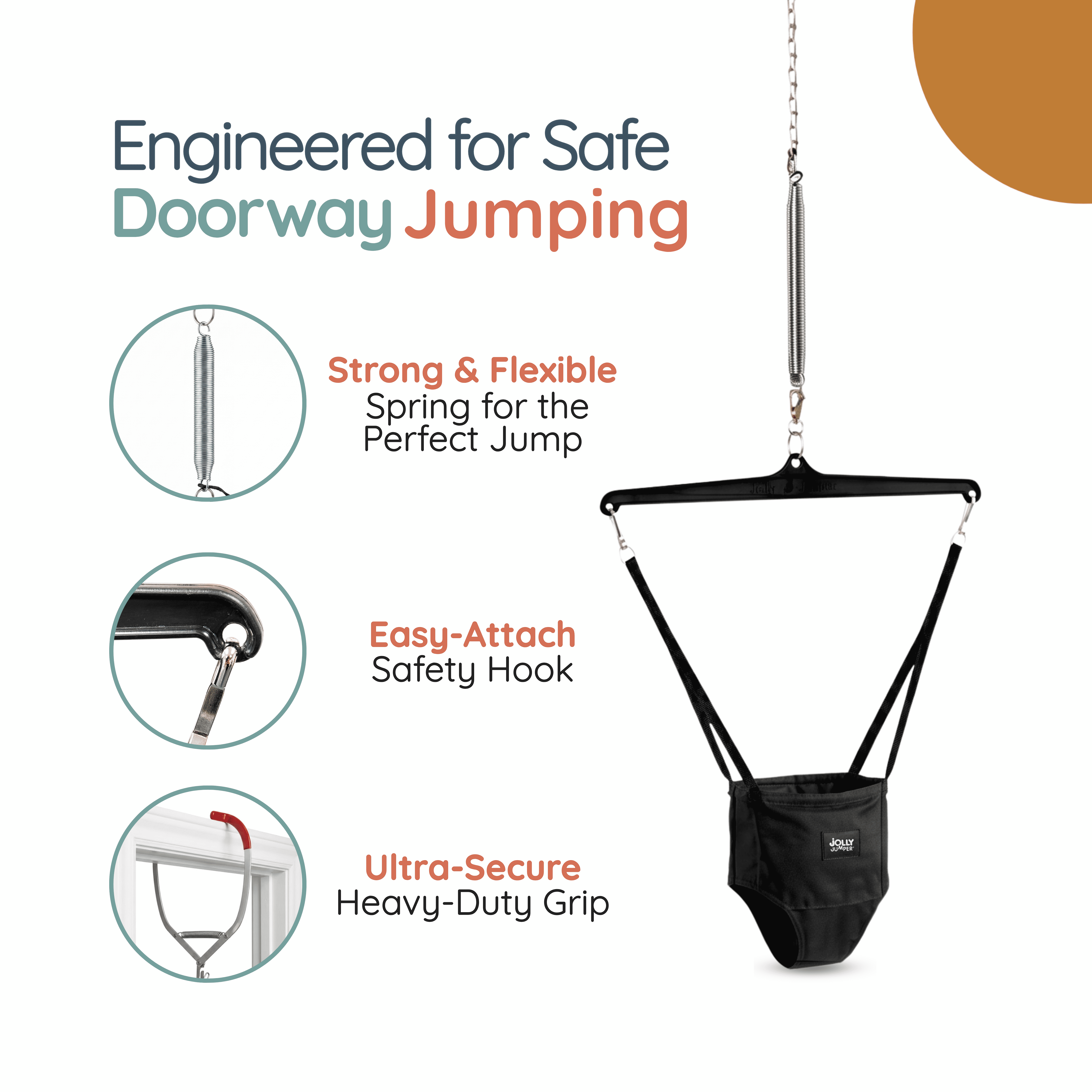 Jolly Jumper Infant Doorway - The Original Baby Exerciser