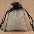 thumbnail image 1 of Bolsa de Organza para embalaje de joyas, decoración de fiesta de boda, bolsas de tul con cordón, para regalo, 7x9, 9x12, 10x15cm, 50/100 Uds., 50%, 1 of 4