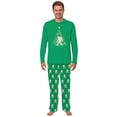 thumbnail image 3 of Bigfoot Christmas Tree Matching Family Pajamas, Family And Dog PJs, Plus Sizes, With Pockets, 3 of 7