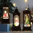 thumbnail image 5 of Christmas decorations snowflake crystal ball Santa Claus Christmas tree lights night lights Christmas ornaments, 5 of 9