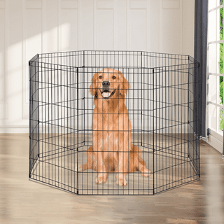 Portable dog 2025 fence walmart