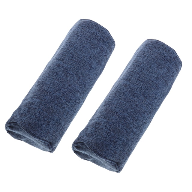 FESTFENDS 2Ud Funda Lavable Para Almohada De Cilíndrica En Color Azul Con Cremallera