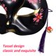 thumbnail image 3 of unbranded 2Ud Máscara Decorativa Kitsune Con Detalle De Flor De Cerezo Para Ocasiones Especiales, 3 of 6