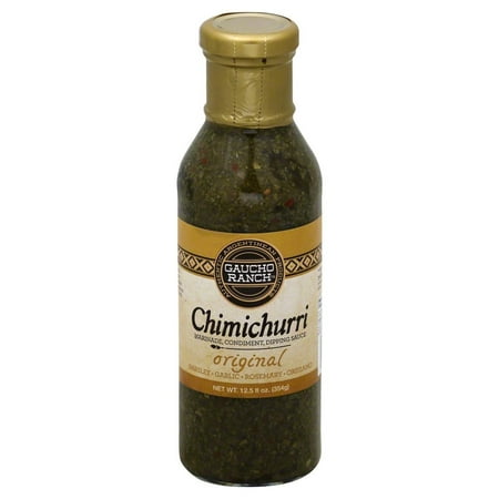 Gaucho Ranch Chimichurri Sauce, Original, 12.5 Oz (The Best Chimichurri Sauce)