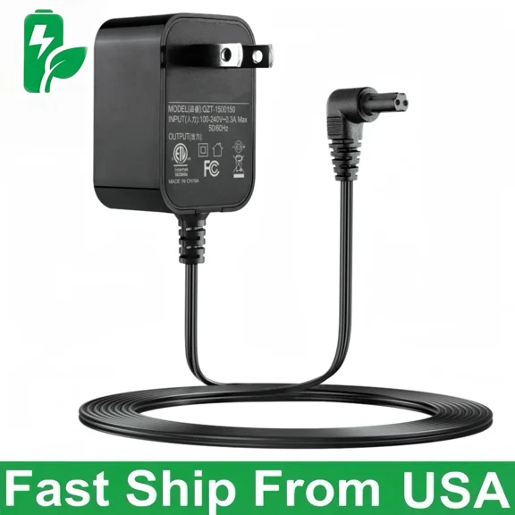 AC Adapter Charger Compatible with Black and Decker HLVB315JCZ01 HLVB315JP07 Handheld Vacuum
