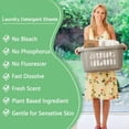 thumbnail image 2 of Laundry Detergent Sheet 2Pack  Scent 2Pack Citrus Scent Soap Strips Take  Travel Outdoor Green Life No Plastic, 2 of 6