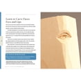 thumbnail image 4 of Harold Enlow's Whittling & Carving Tips: Eyes and Lips Study Stick Kit (Learn to Carve Faces with Harold Enlow): Learn to Carve Eyes and Lips Booklet & Eyes and Lips Study Stick (Other), 4 of 4