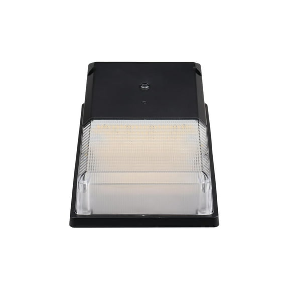 GREENLIGHTDEPOT 30W LED Mini Wall Pack Light Small with Photocell - DLC, UL, Certified, Outdoor/Indoor Security - CCT Tunable 3000/4000/5000K (Black)