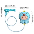 thumbnail image 4 of FEOLGEHLY Backpack Water Gun, High Capacity Water Blasters, Water Guns For Adults, Super Soaker Water Gun Long Range, ABS Plastic, for Beach Days, Pool Parties, Backyard Water Wars (C), 4 of 7