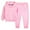 Pink-01, variant on Owordtank Girls Boys Hoodie And Sweatpant Set Unisex Kids Sweatsuit Casual Workout 2 Piece Outfits Tracksuit 2-12T