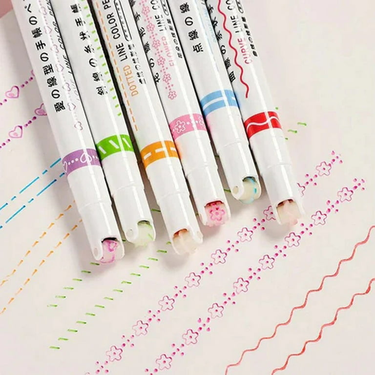Ultra Smooth) Roller Highlighter Scrapbooking Pen & Sketch Pen - pack