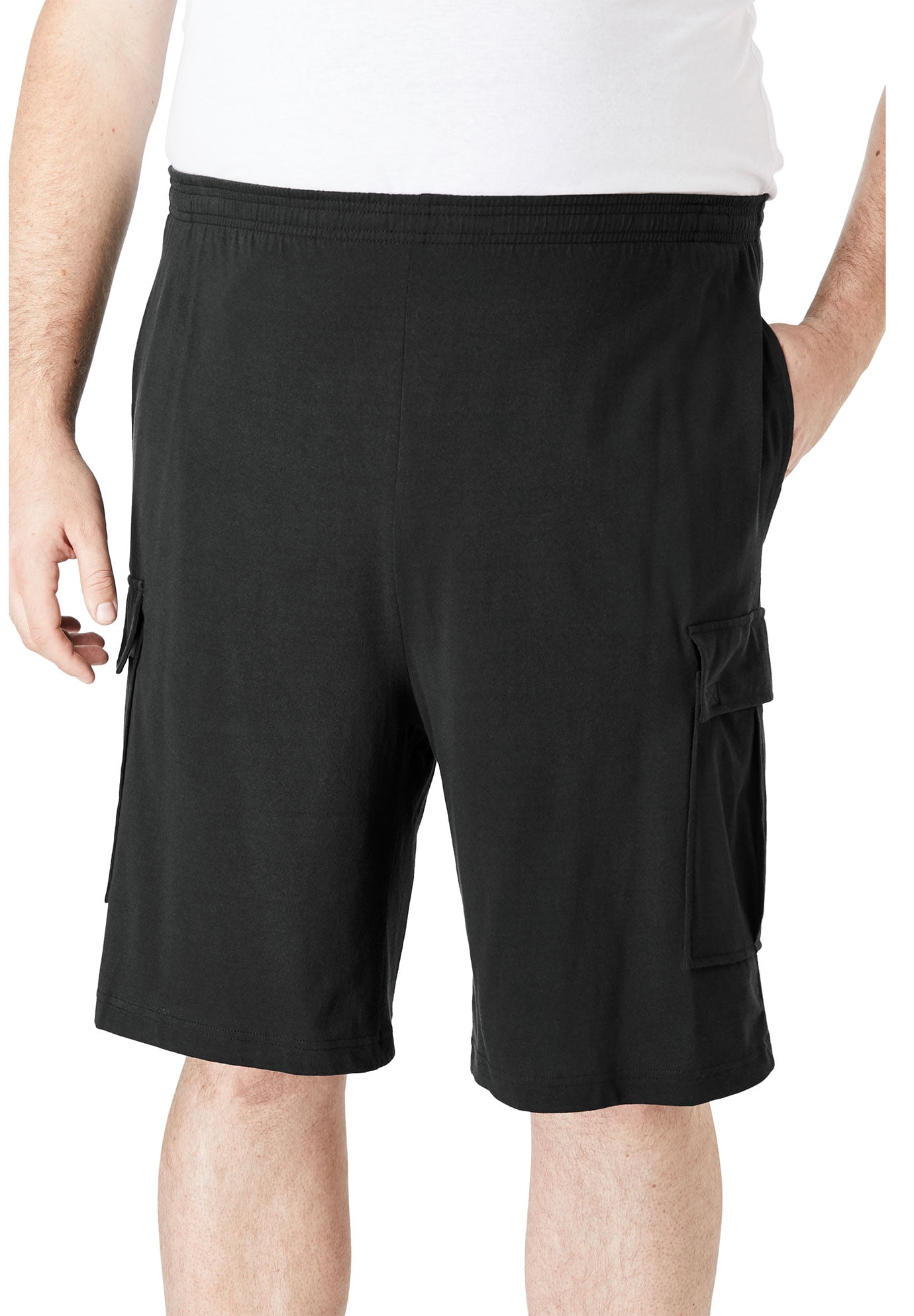 black cargo shorts big and tall