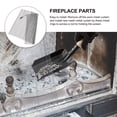 thumbnail image 3 of Homoyoyo 2pcs Rectangular Fireplace Screen for Homeowners Black Rust-Inhibiting Enamel Indoor Use, 3 of 6