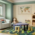 thumbnail image 4 of Socofuz Children's Track Road Map Activity Area Rug, 5'x7' Non-Slip Children's Carpet for Children's Bedrooms and Playrooms, 4 of 10
