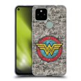 thumbnail image 1 of Head Case Designs Officially Licensed Wonder Woman DC Comics Vintage Art Comics Logo Soft Gel Case Compatible with Google Google Pixel 4a 5G, 1 of 7
