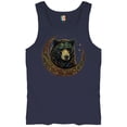 thumbnail image 5 of Celtic Moon Bear Tank Top Mystical Forest Animal Wildlife Nature Spiritual Celestial Lunar Viking Valhala Men's Top, 5 of 7