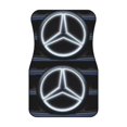 thumbnail image 3 of IKEMENSTORE, Non-Slip Backing, Front Floor Mats, Mercedes-Benz- 2 Piece, 3 of 4