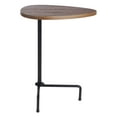 thumbnail image 3 of SAFAVIEH Berlin Tripod Guitar Pick Style Side Table, Walnut, 3 of 12