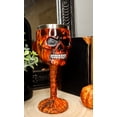 thumbnail image 7 of Ebros Inferno Fire Skull Face Wine Goblet Chalice Beverage Drinkware 7.25"H, 7 of 7