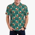 thumbnail image 5 of Wukai Cartoon Poodle Dog Men’s Polo Shirts,Quick-Dry Athletic Shirt,Classic Fit Shirts-XX-Large, 5 of 8