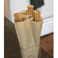 thumbnail image 2 of Kraft Churro Bags Plus Stickers for Sealing. 125 Bags for Pretzel Rods, Bakery Treats, or Silverware. Includes Stickers for Labeling and Sealing. Made in USA, 2 of 5