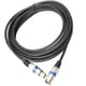 thumbnail image 1 of Cable PCV con cubierta XLR macho a hembra, cable de audio para micrófono y azul 1 metro, 1 of 8